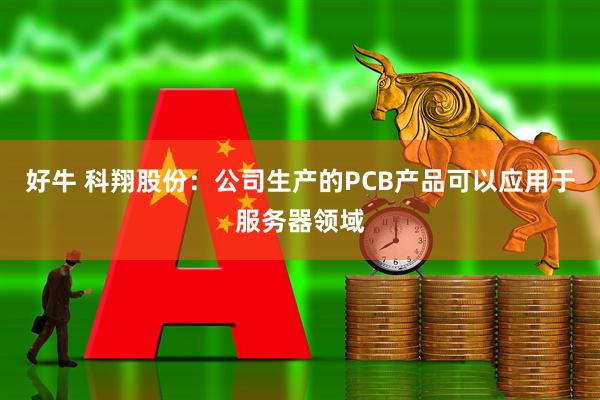 好牛 科翔股份：公司生产的PCB产品可以应用于服务器领域