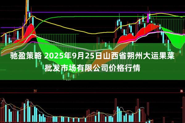 驰盈策略 2025年9月25日山西省朔州大运果菜批发市场有限公司价格行情